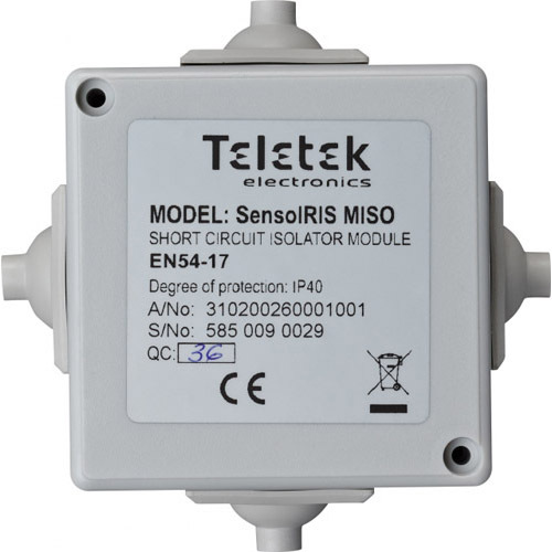 Адресируем модул изолатор на късо съединение - Teletek Electronics SensoIRIS MISO
