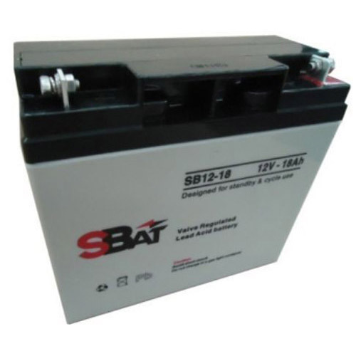 Акумулатор 18Ah (подходящ за тротинетки) - SBat SB 12-18