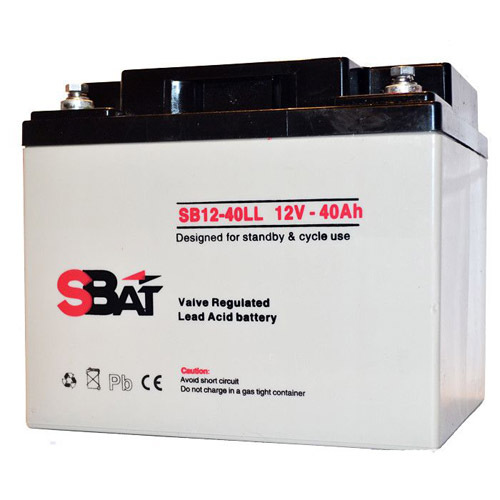 Акумулатор 40Ah - SBat SB 12-40LL