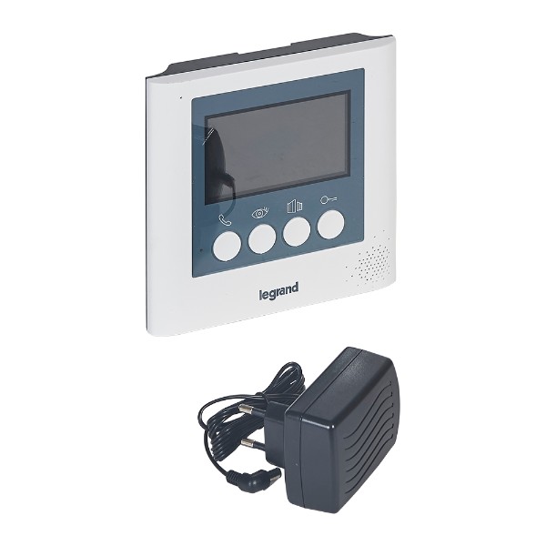 Допълнителен монитор 4.3" бял HF - Legrand EASY 369115