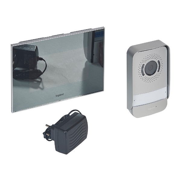 Видеодомофон кит 1х с монитор 7" огледален HF - Legrand EASY KIT 369220