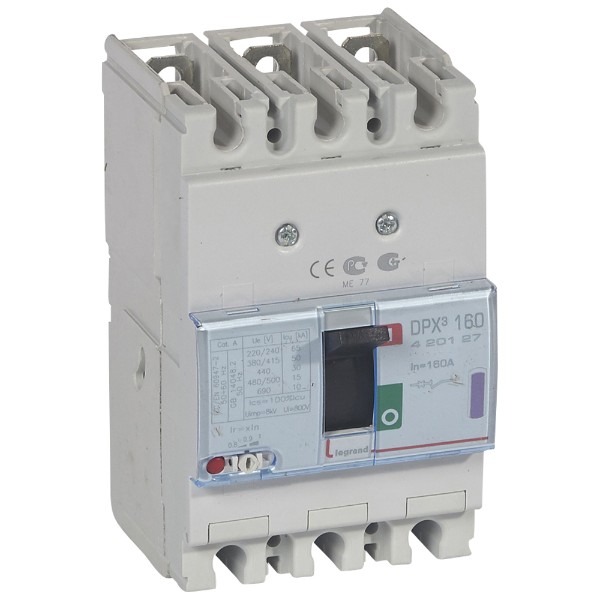 АП 3P 160A 50kA TM - Legrand DPX3 160 420127