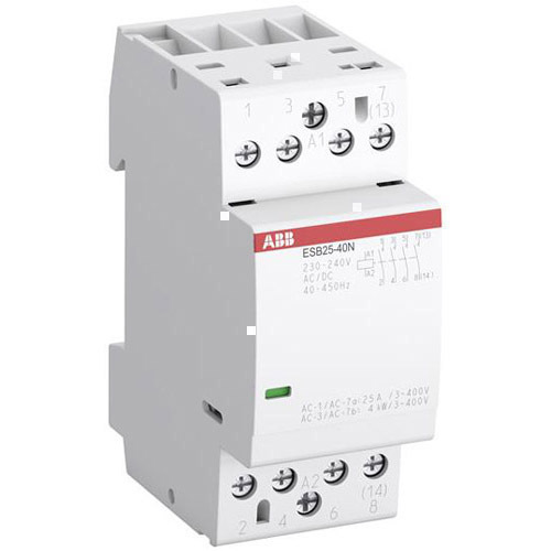 Модулен контактор 25A 4NO 230VAC - ABB ESB25 1SAE231111R0640