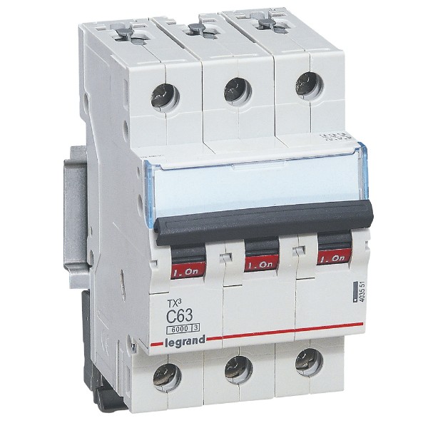 МАП 3P C63 6kA - Legrand TX3 403551