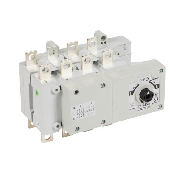 Трипозиционен превключвател 3P+N 125A - Legrand DCX-M 431123
