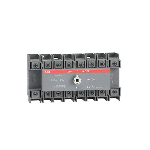 Трипозиционен превключвател 3P+N 125A - ABB OT125F4C 1SCA105054R1001