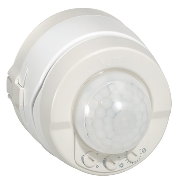 Детектор PIR открито на таван 360° IP55 бял - Legrand Motion sens 69780