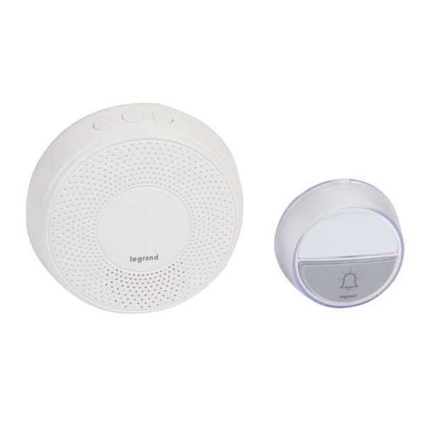 Звънец безжичен 75dB/ 100 m / plug-in 230V - Legrand Comfort AC 94254