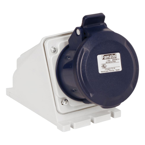 Контакт открит монтаж 2P+E 16A 230V IP54 - Famatel SpeedPRO FR23290