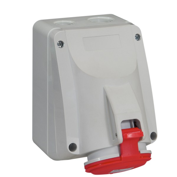 Контакт открит монтаж 3P+E 415V 32A IP44 - Legrand P17 Tempra Pro 555258