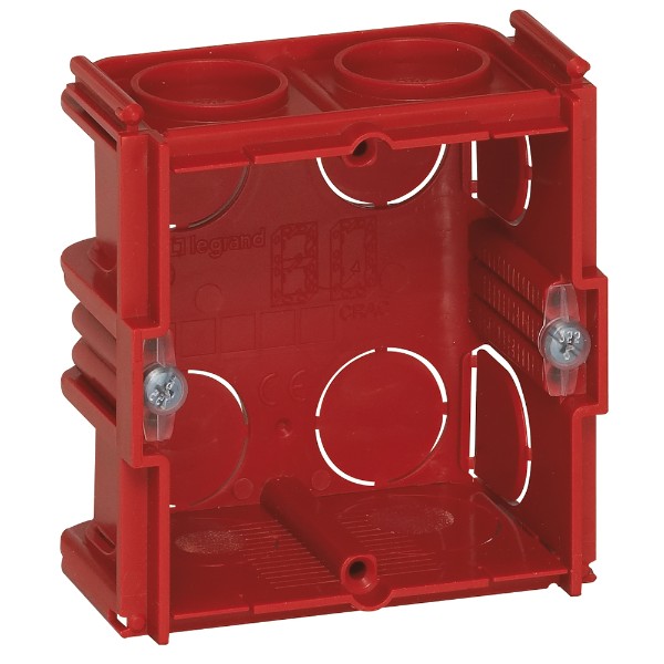 Конзола за мазилка 70х70 x40mm модулна - Legrand Batibox 80141