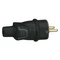 Щепсел 2P+E 16А с кабел назад IP44 Черен - Legrand Helium 50342