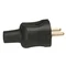 Щепсел 2P 16A с кабел назад IP44 Черен - Legrand Helium 50451