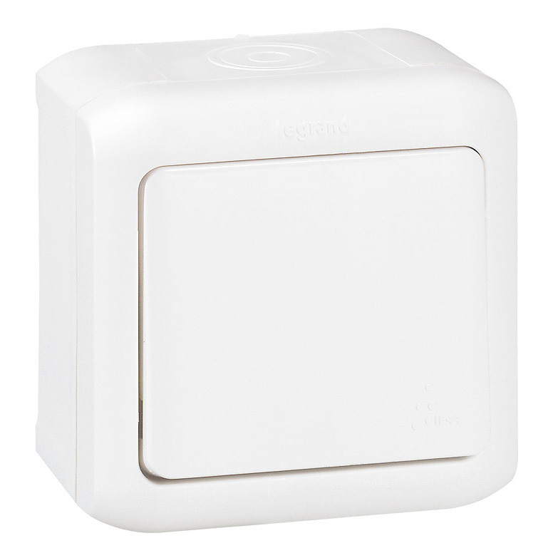 Ключ еднополюсен IP44 Бял - Legrand Forix 782360