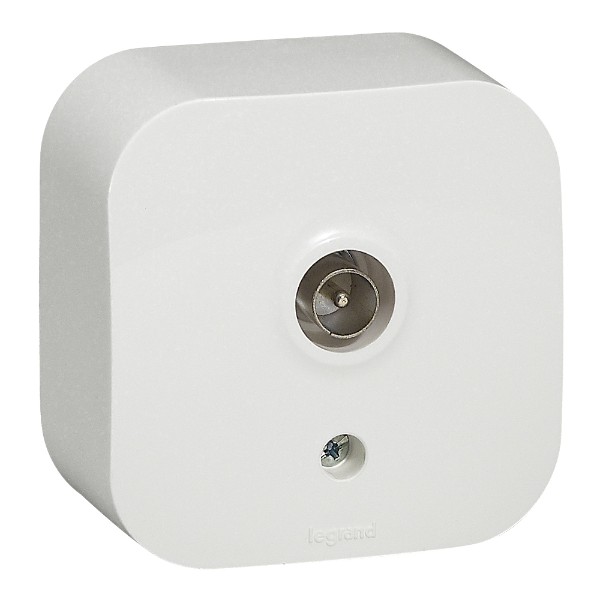 Розетка TV схема звезда (1.5 dB) IP21 Бял - Legrand Forix 782415