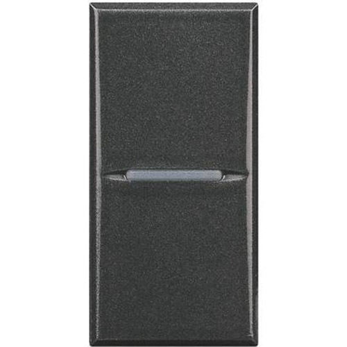 Ключ девиаторен аксиален 1М Антрацит - bticino Axolute HS4003N