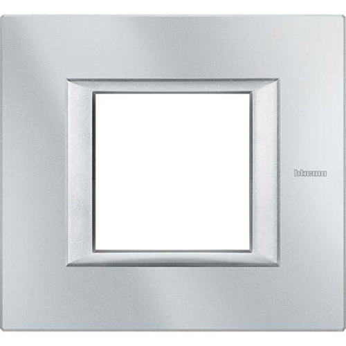 Рамка 2М Rectangular Tech (HC) - bticino Axolute HA4802HC