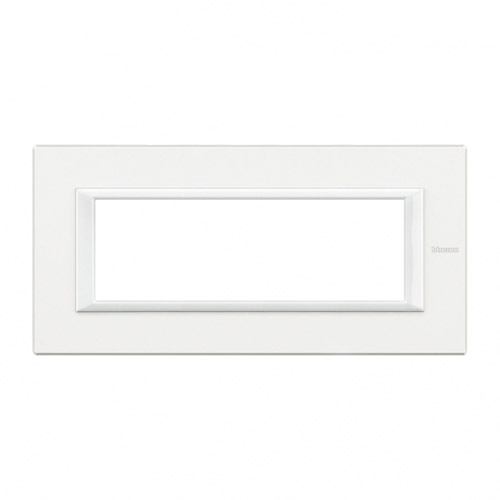 Рамка 6М Rectangular White (HD) - bticino Axolute HA4806HD