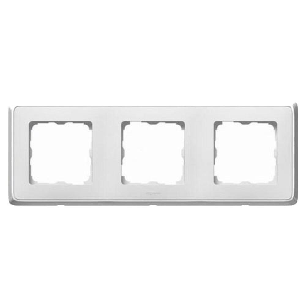 Рамка 3х Бял - Legrand Cariva | Ключове и контакти | Текра