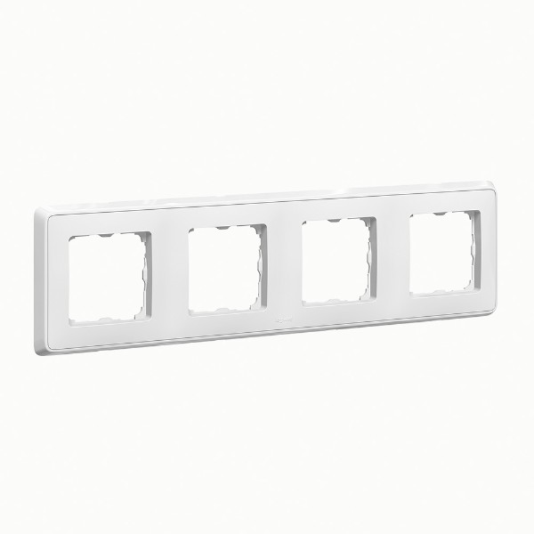 Рамка 4х Бял /до изчерпване/  - Legrand Cariva 773654