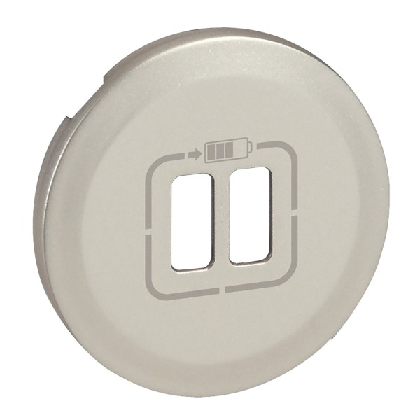 Лицева плочка за контакт 2хUSB Бял - Legrand Celiane 68256