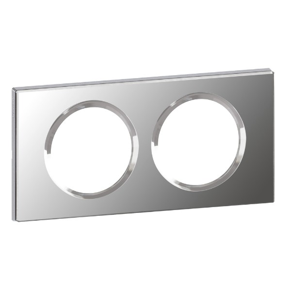 Рамка 2х Verre Miroir (Огледално стъкло) - Legrand Celiane 69122