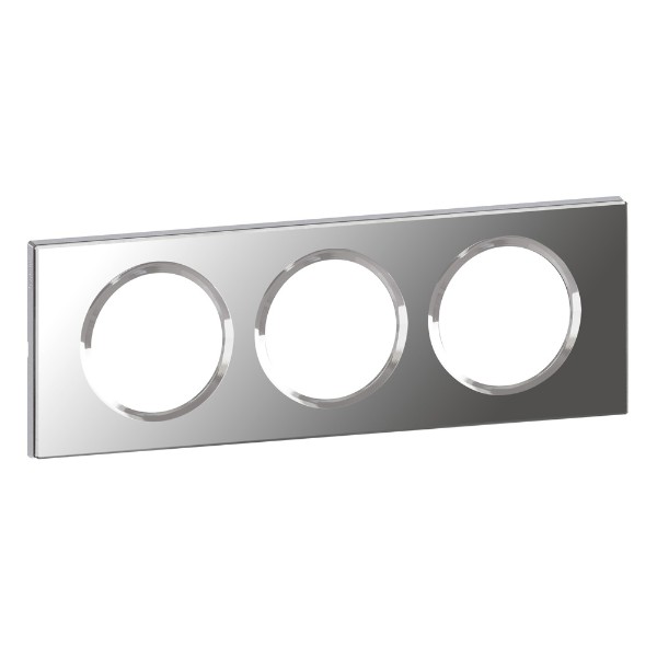 Рамка 3х Verre Miroir (Огледално стъкло) - Legrand Celiane 69123