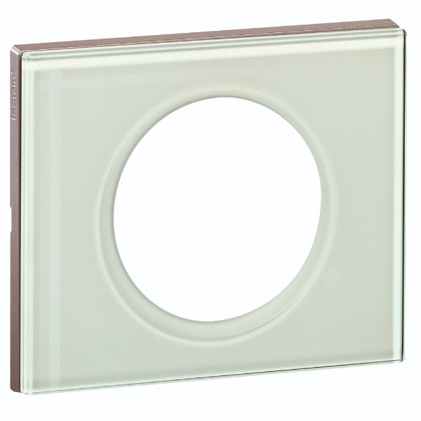 Рамка 1х Verre Kaolin (Каолиново стъкло) - Legrand Celiane 69311