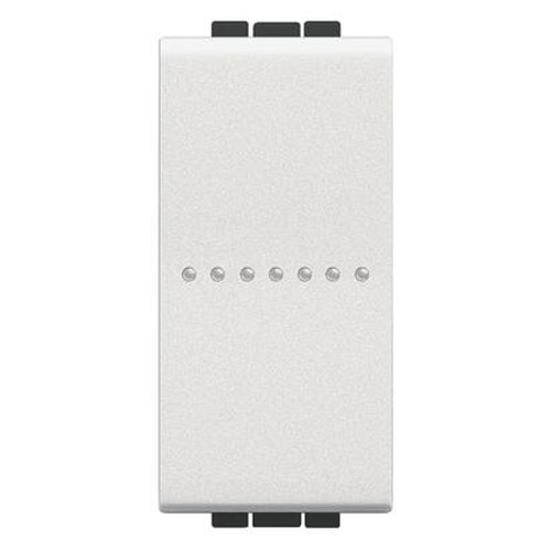 Ключ еднополюсен аксиален 1М Бял - bticino Livinglight N4051AN