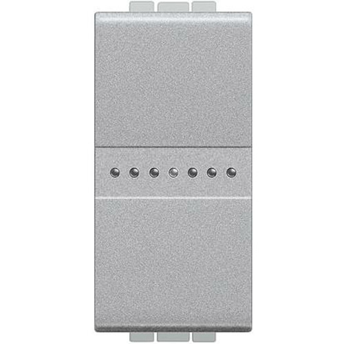 Ключ кръстат аксиален 1М Алуминий - bticino Livinglight NT4054