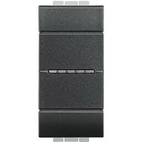 Ключ кръстат аксиален 1М Антрацит - bticino Livinglight L4054