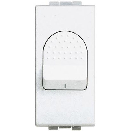 Ключ двуполюсен 32A 1М Бял - bticino Livinglight N4011