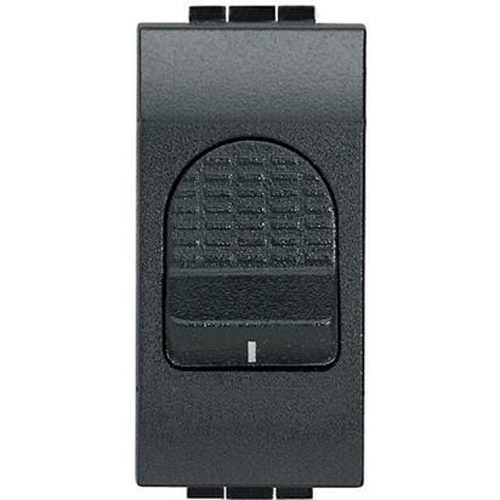 Ключ двуполюсен 32A 1М Антрацит - bticino Livinglight L4011
