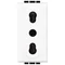 Контакт италиански стандарт 1М Бял - bticino Livinglight N4180