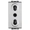 Contact Italian standard 1M Aluminium - bticino Livinglight NT4180