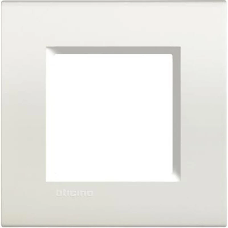 Frame 2M Square White (BI) - bticino Livinglight LNA4802BI