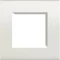 Frame 2M Square White (BI) - bticino Livinglight LNA4802BI