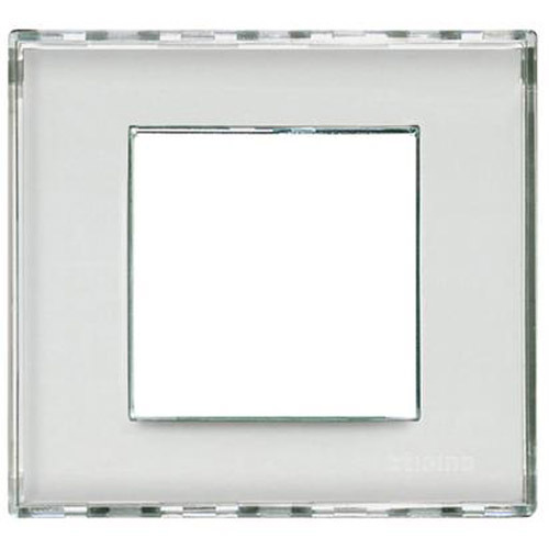 Рамка 2М Square Kristall Trasparente (KR) - bticino Livinglight LND4802KR
