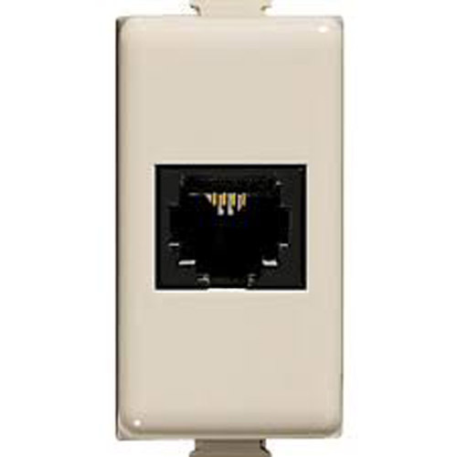 Розетка 1xRJ45 Cat. 5e UTP 1М Кремав - bticino Matix A5979C5E