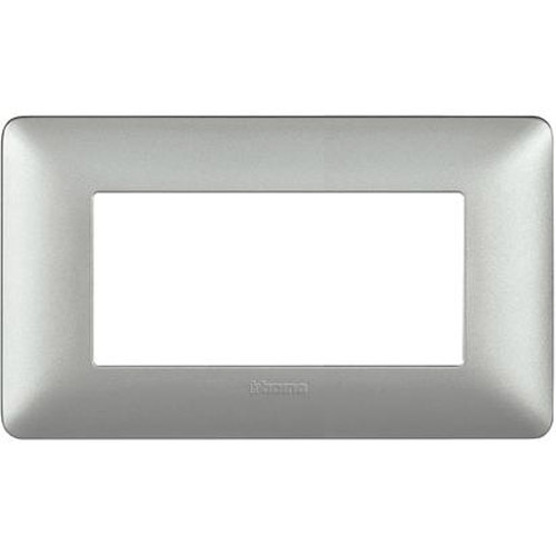 Рамка 4М Silver (MSL) - bticino Matix AM4804MSL