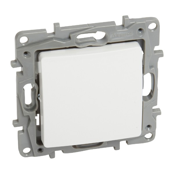 Ключ еднополюсен 10А Бял - Legrand Niloe 764500