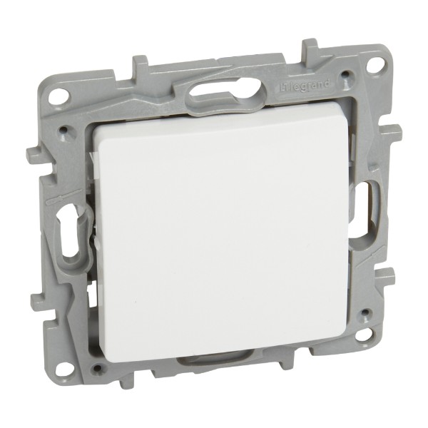 Ключ кръстат 10A Бял - Legrand Niloe 764504