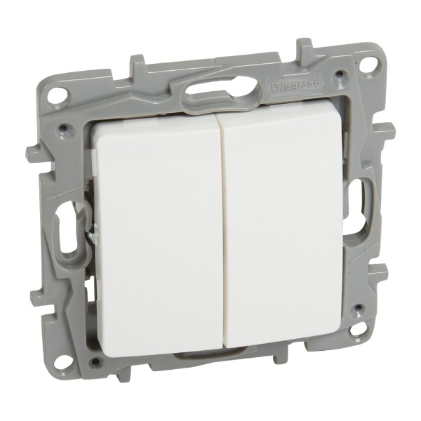 Ключ сериен 10A Бял - Legrand Niloe 764506