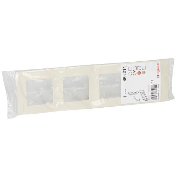 Рамка 4x Крем - Legrand Niloe 665014