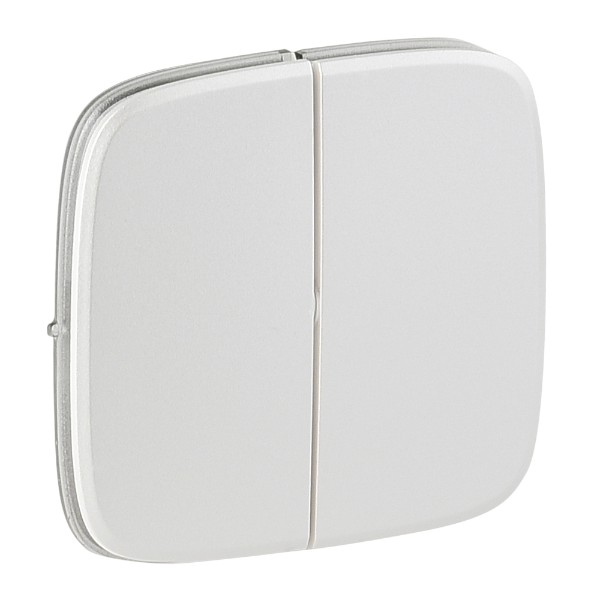 Лицева плочка за сериен ключ и бутон Перла - Legrand Valena Allure 755029