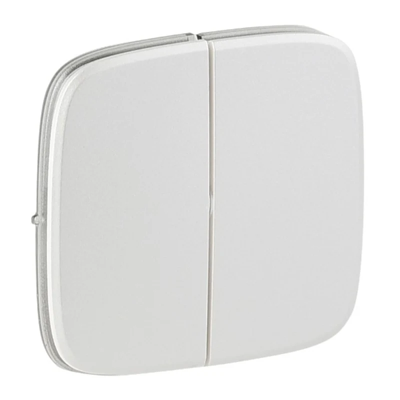 Лицева плочка за сериен ключ и бутон Перла - Legrand Valena Allure 755029