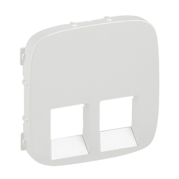 Лицева плочка за розетка 2xRJ45 Перла - Legrand Valena Allure 755429