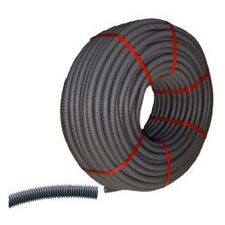 Гофрирана тръба Ф32 750N 3422 сива, с корда - Legrand Conduits 651232