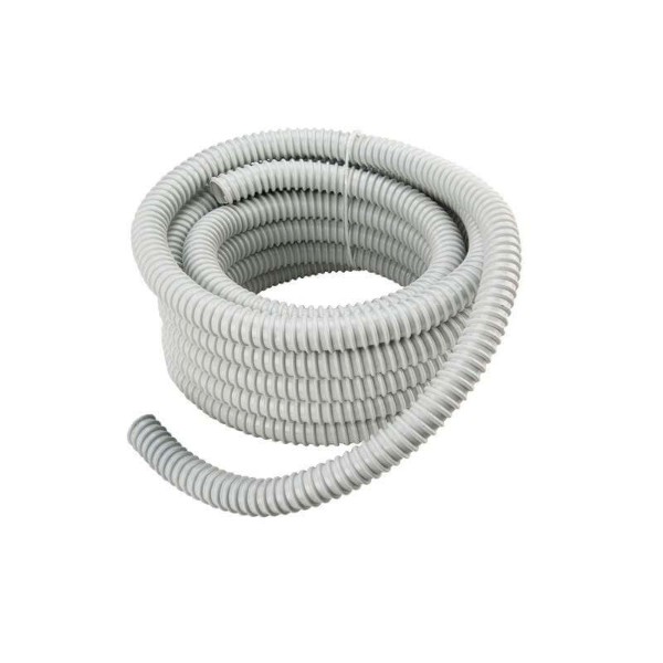 Гофрирана тръба Clima армирана Ф20INT 320N 2341 сива - Courbi Courflex CR16-21016-020