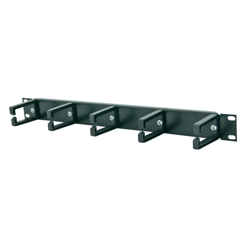 Панел 19" 1U аранжиращ, 5 PVC скоби - Best Link CCA BL-CA-01